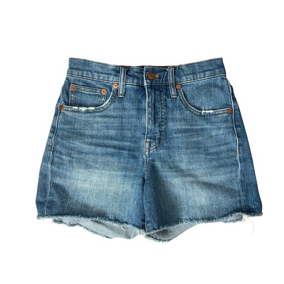 Madewell High Rise Denim Shorts Women's 24 - Picture 1 of 8